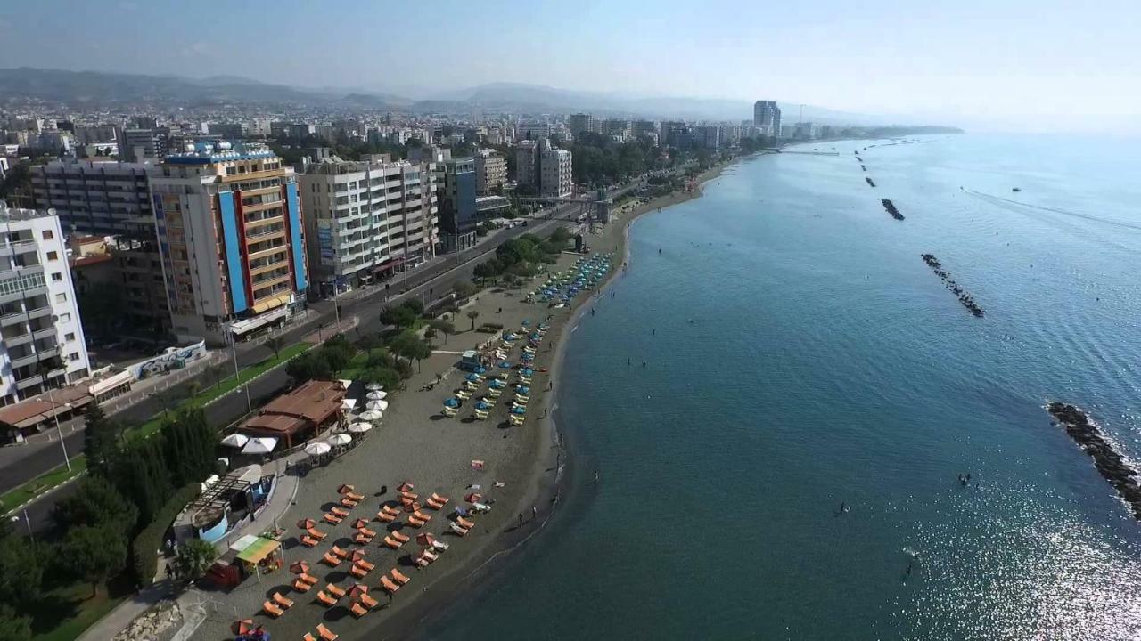 City Pearl - Modern 2 Bed Sea View Apt In City Centre Limassol Exterior foto